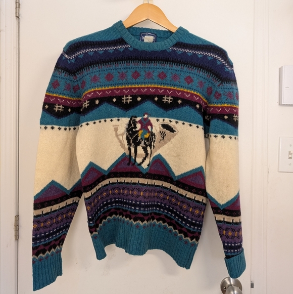 Woolrich Sweaters - WOOLRICH VINTAGE WOOL KNIT SIZE X LARGE